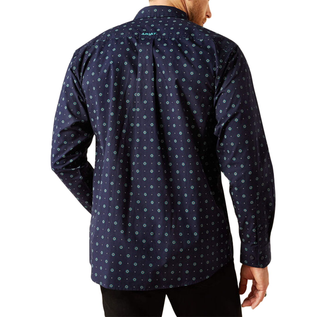 Chemise boutonnée classique à manches longues Jacobi pour homme Ariat