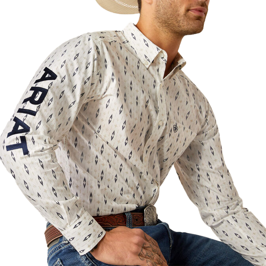 Ariat Men's Team Perkins Fitted Long Sleeve Button Shirt