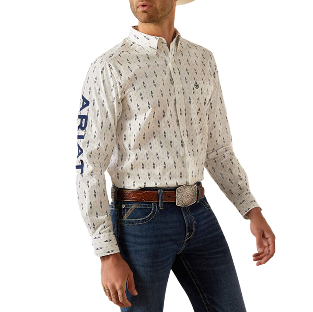 Ariat Men's Team Perkins Fitted Long Sleeve Button Shirt