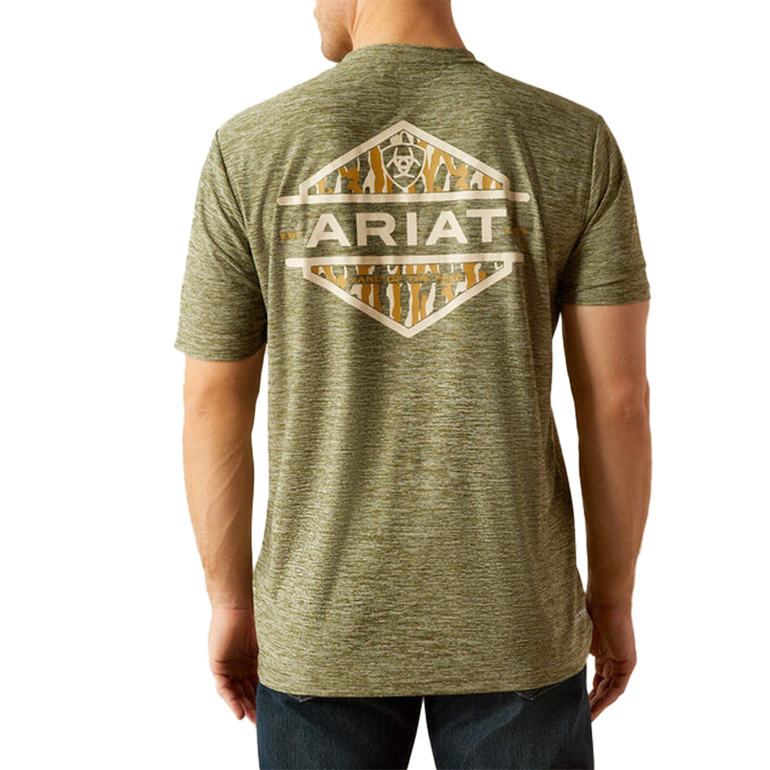 Ariat Men's Tree Bark Camo Charger T-Shirt