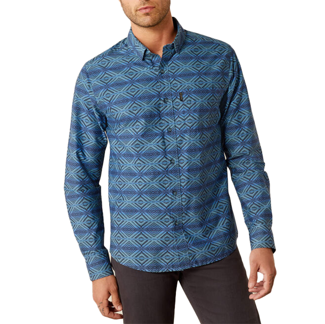 Ariat Men's McKay Modern Fit Long Sleeve Button Shirt