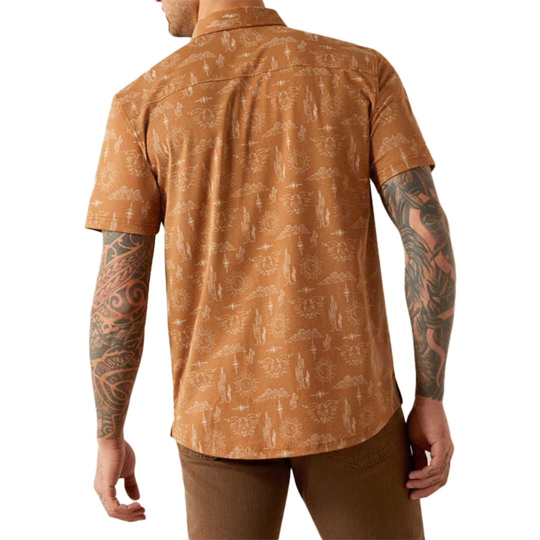 Ariat Men's Retro Short Sleeve Button Down Shirt