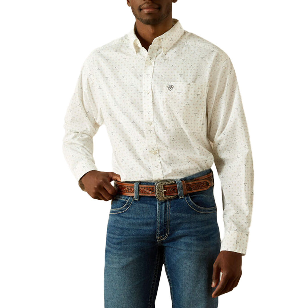 Ariat Men's Buster Classic Fit Long Sleeve Button Shirt