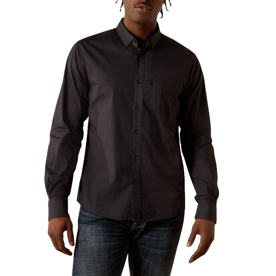 Ariat Men's Michael Modern Fit Long Sleeve Button Shirt