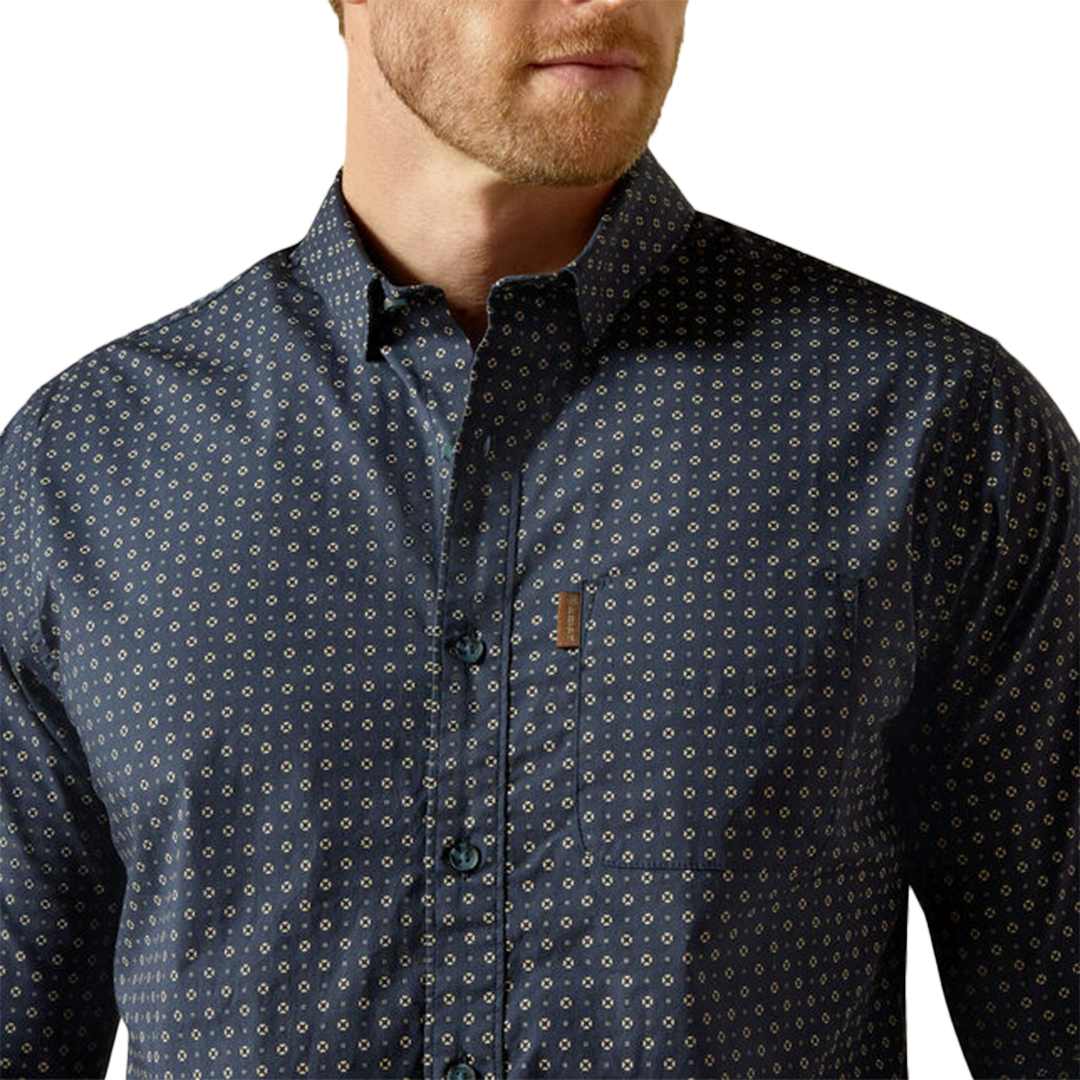 Ariat Men's Mylo Modern Fit Long Sleeve Button Shirt