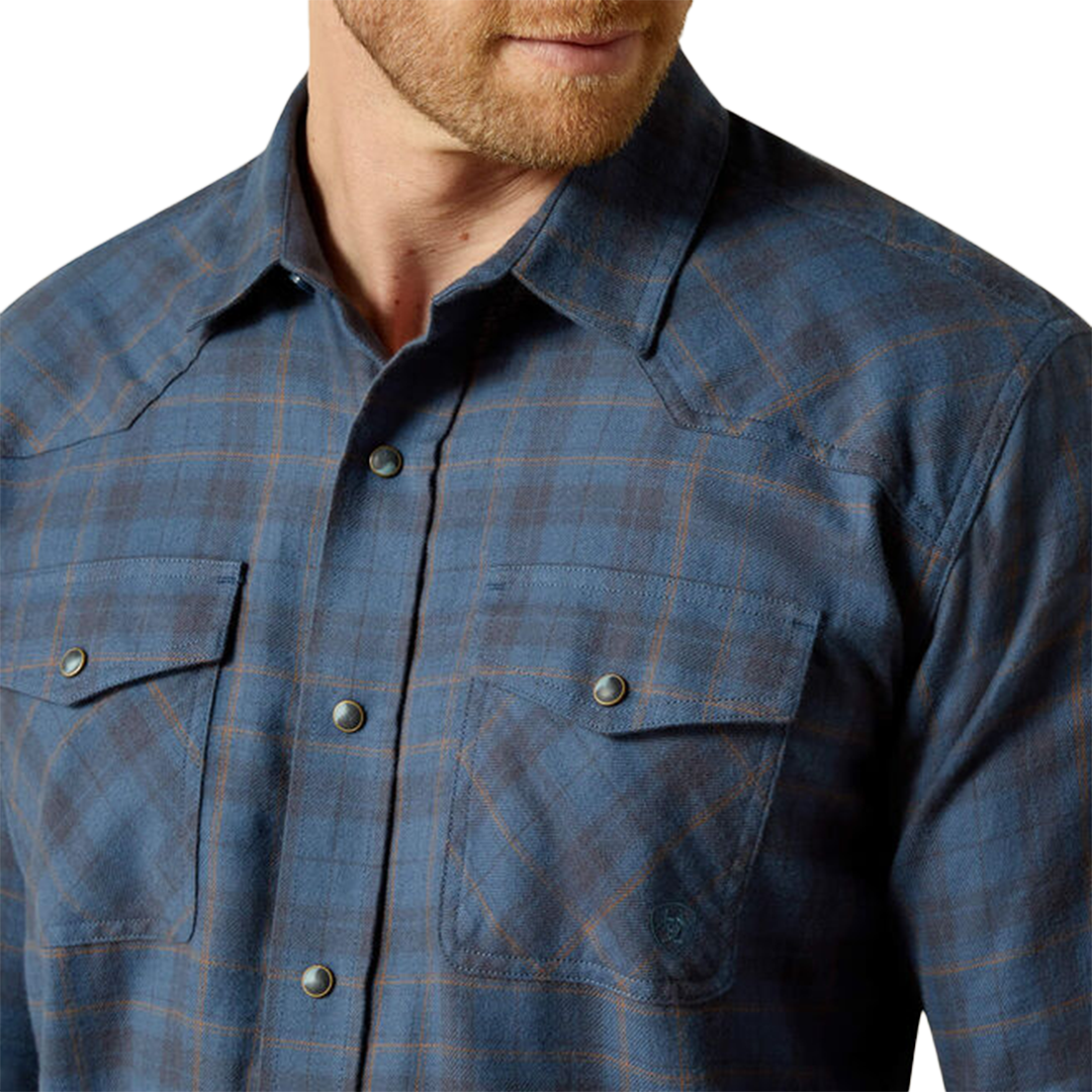 Ariat Men's Holland Retro Fit  Long Sleeve Snap Shirt