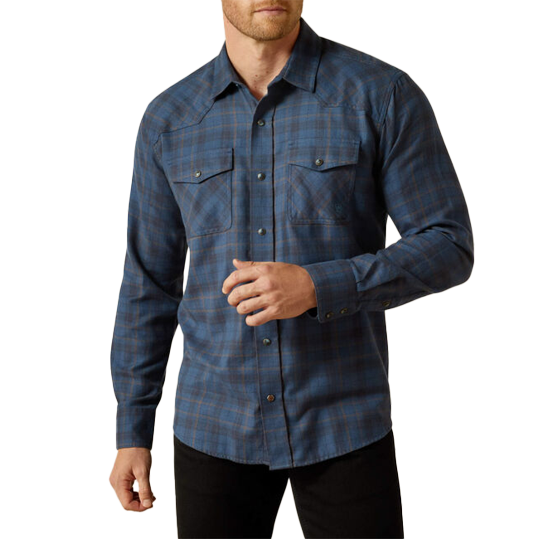 Ariat Men's Holland Retro Fit  Long Sleeve Snap Shirt