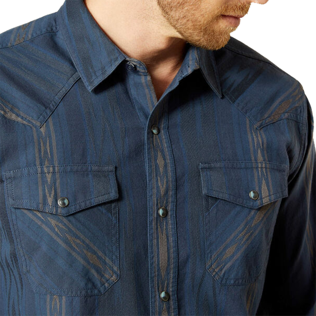 Ariat Men's New Hansen Retro Fit Long Sleeve Snap Shirt