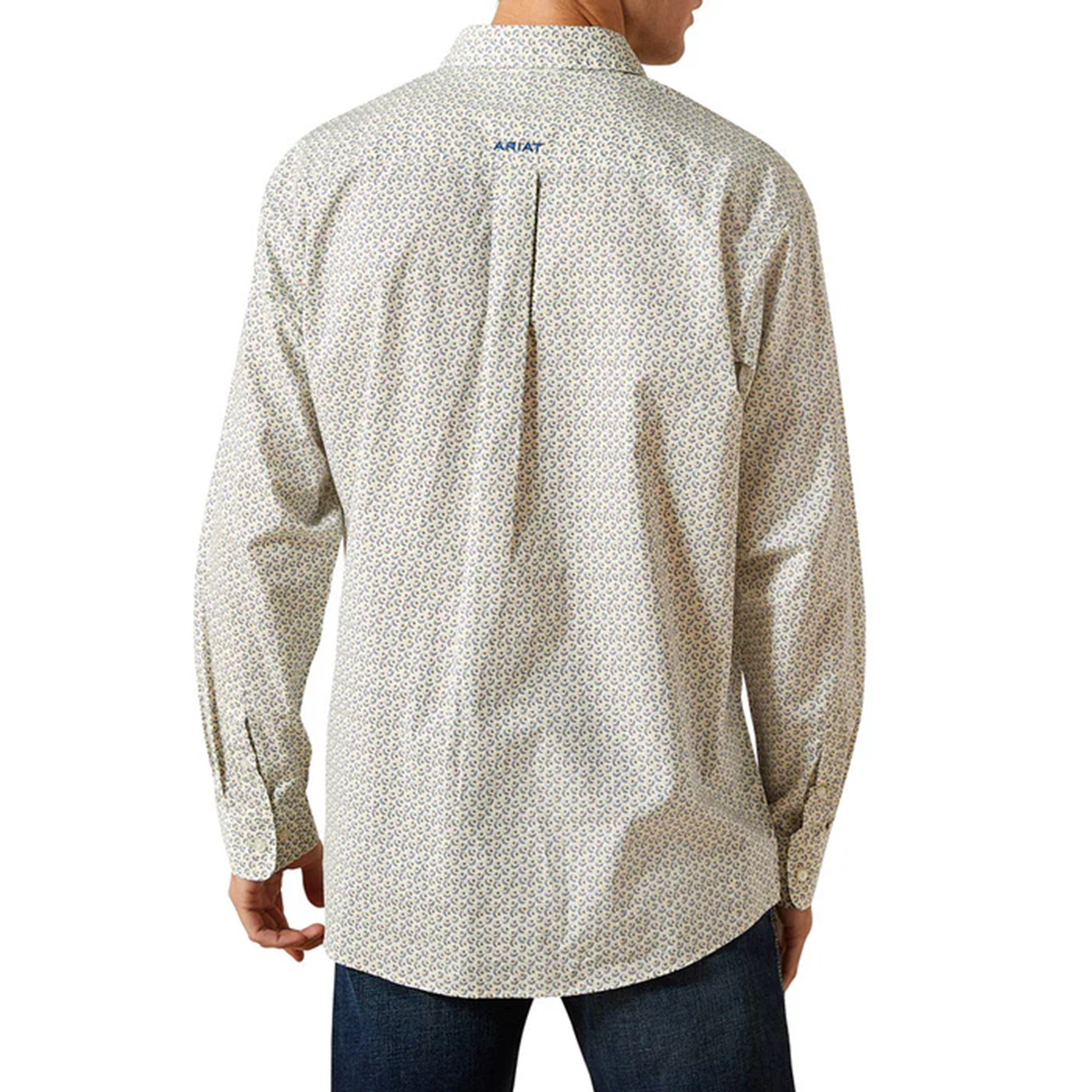 Ariat Men's Geometric Print Long Sleeve Button Shirt