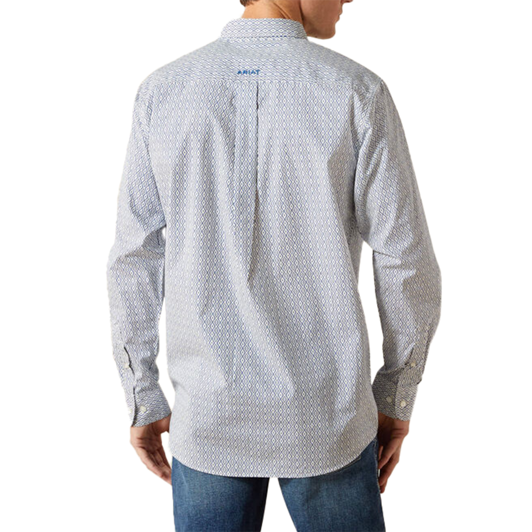 Chemise boutonnée ajustée à manches longues Santos pour homme Ariat
