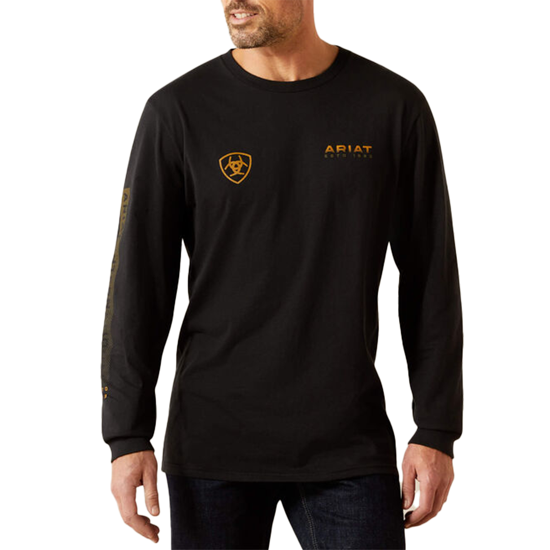 Ariat Men's Clean Stripe Long Sleeve T-Shirt