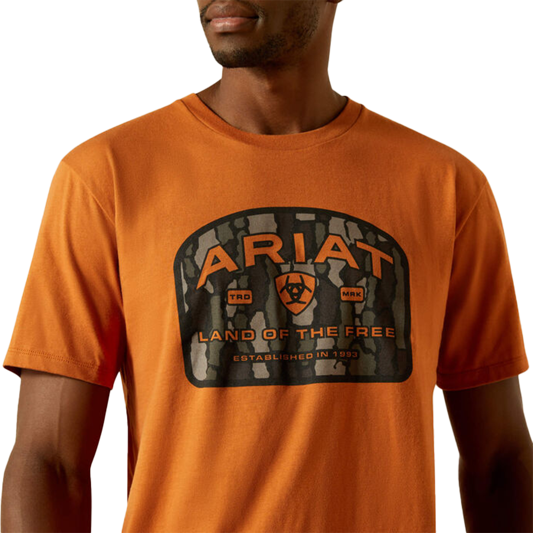 Ariat Men's Underlands Camo Badge T-Shirt