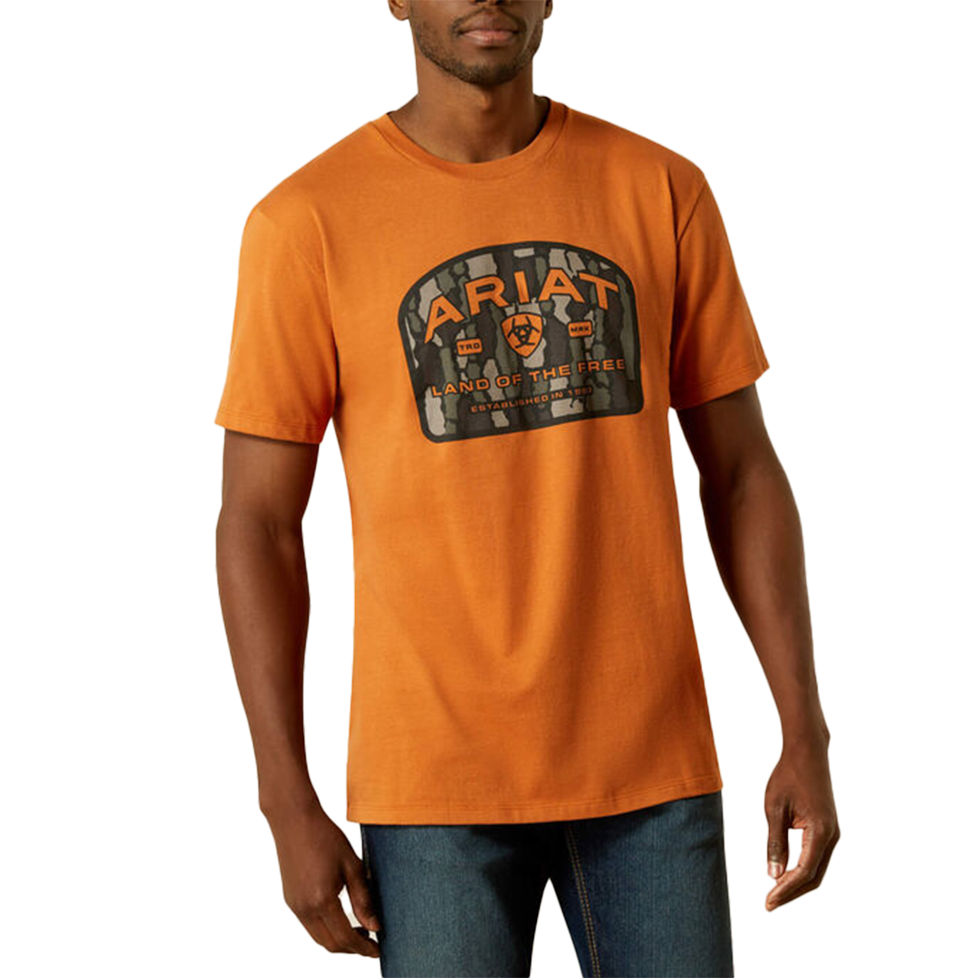 Ariat Men's Underlands Camo Badge T-Shirt