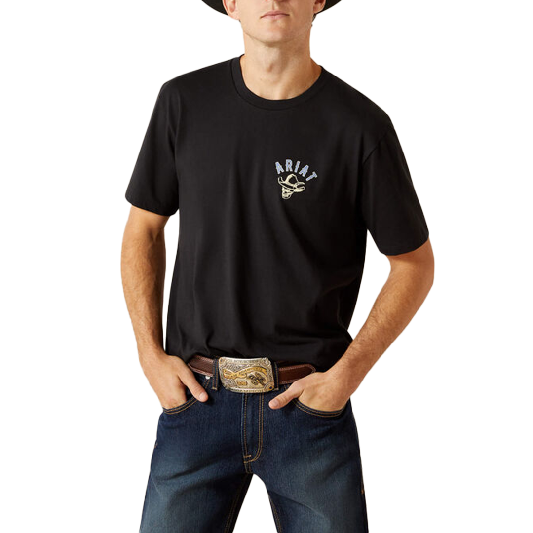 Ariat Men's Stitched Skull T-Shirt