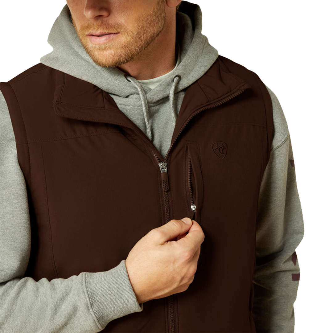 Ariat Men's Pioneer Stretchshell Zip Vest