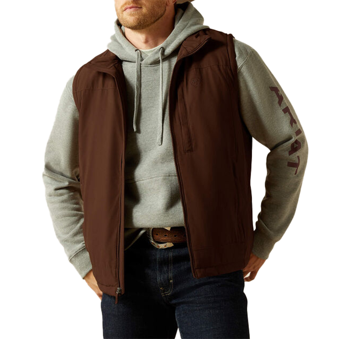 Ariat Men's Pioneer Stretchshell Zip Vest