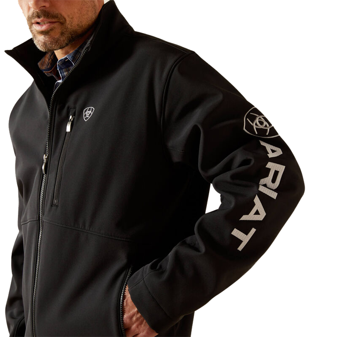 Ariat - Blouson softshell à logo pour homme