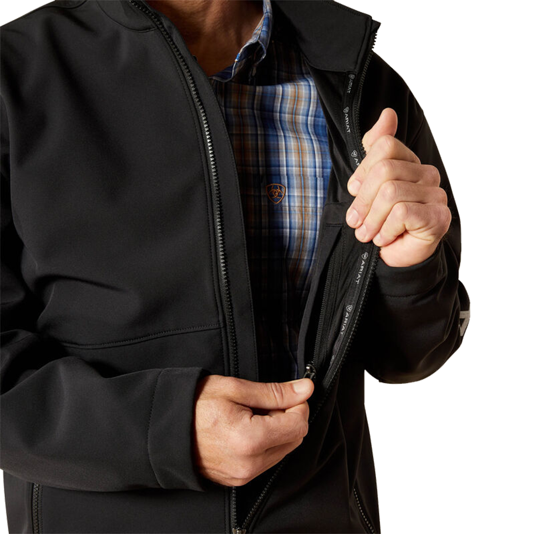 Ariat - Blouson softshell à logo pour homme