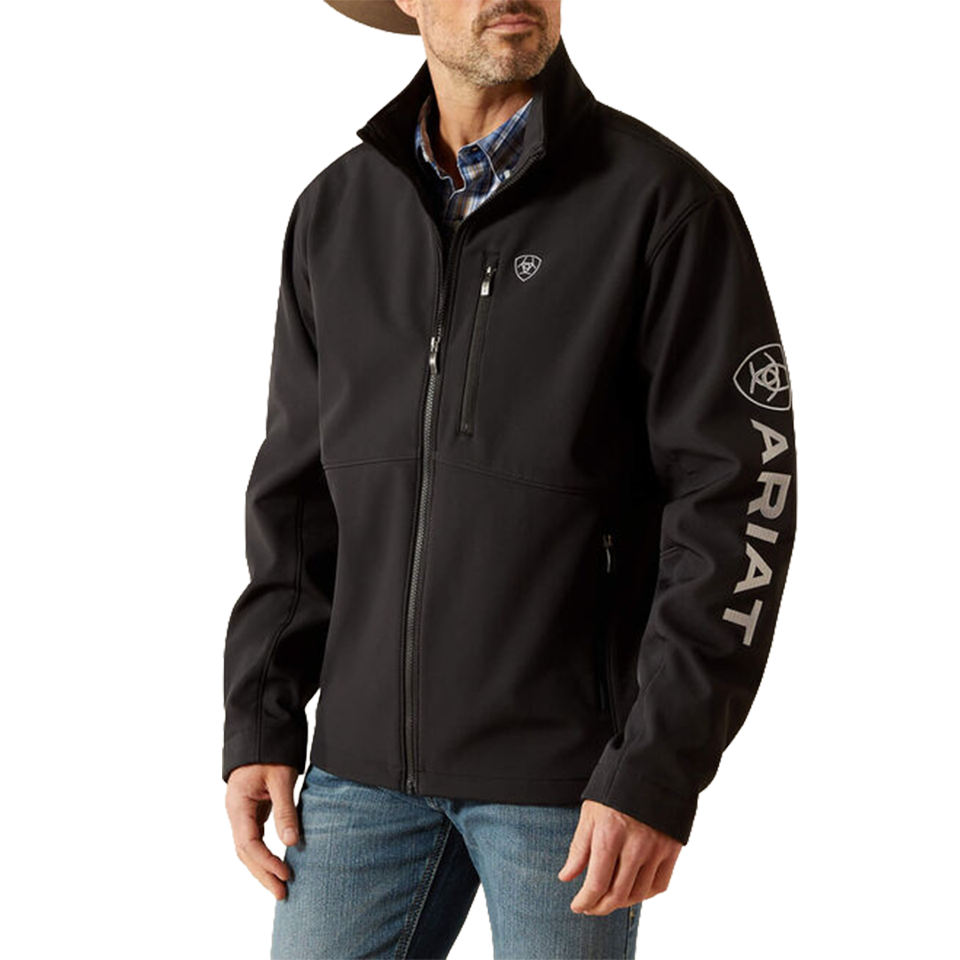 Ariat - Blouson softshell à logo pour homme