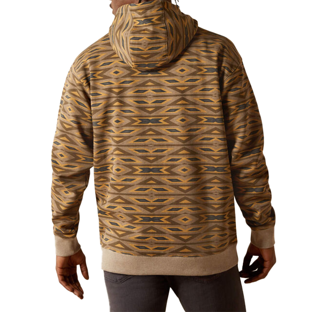 Sweat à capuche imprimé Ariat pour homme