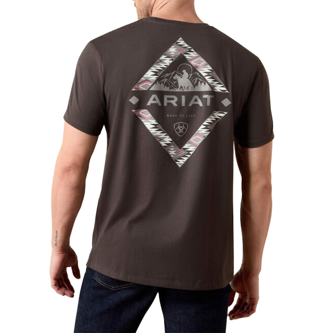 T-shirt Roped Diamond pour homme Ariat