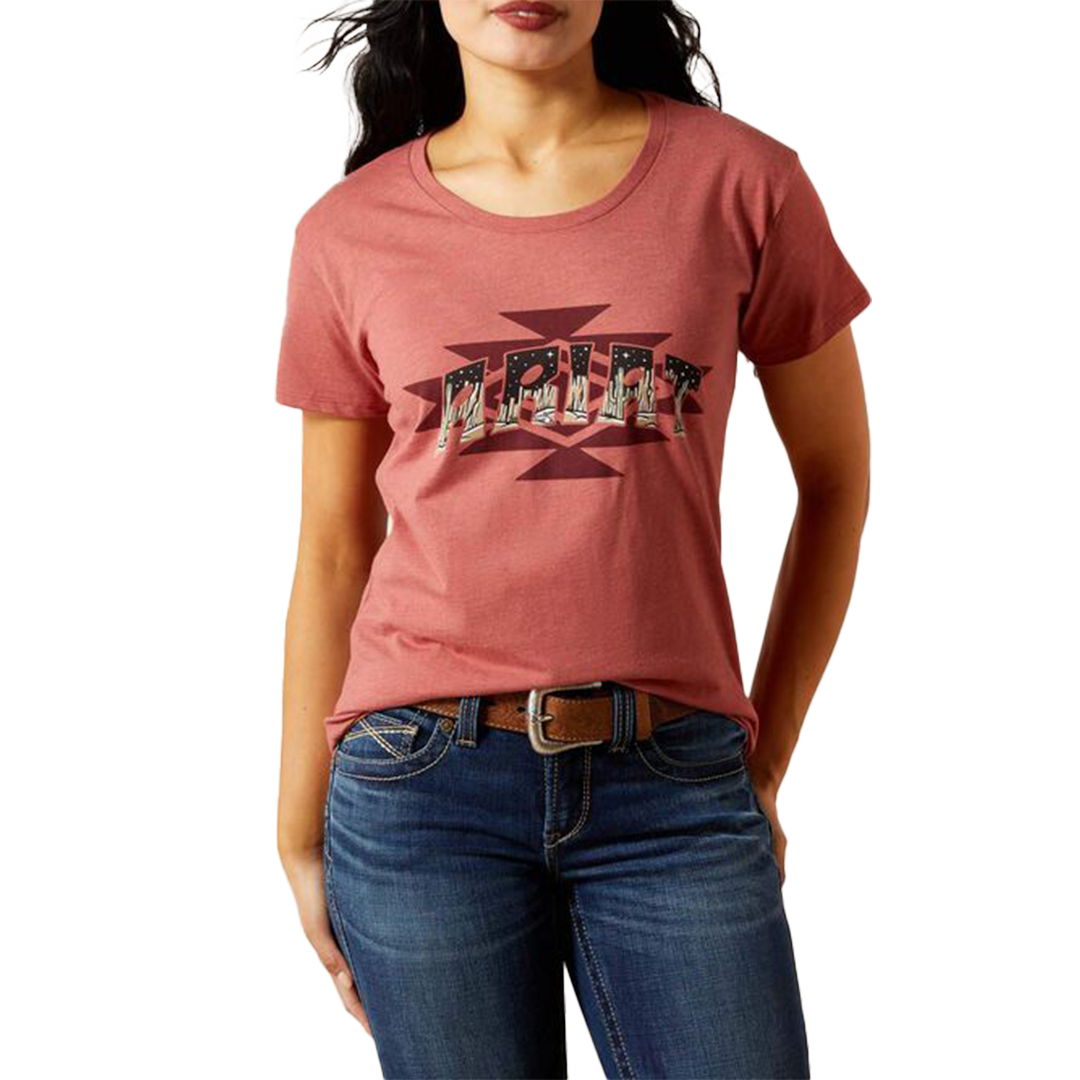 Ariat Women's SW Logo Landscape T-Shirt