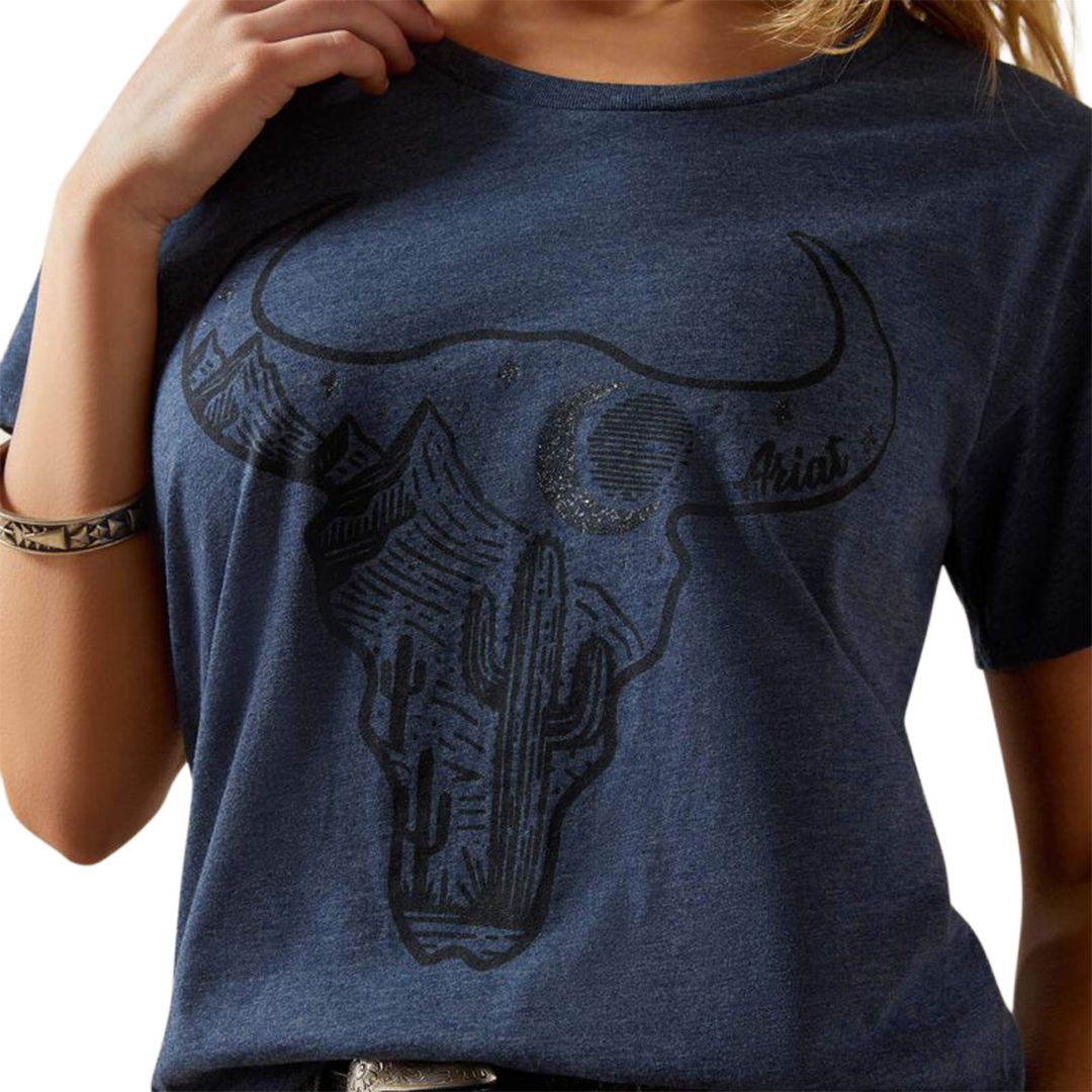Ariat Women's Bull Night Sky T-Shirt