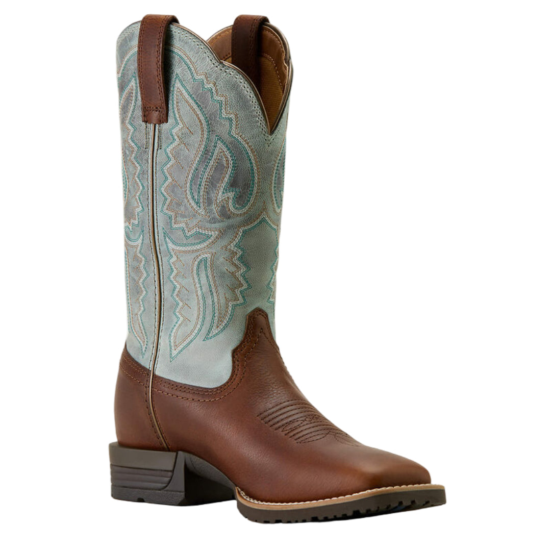 Ariat Women's Hybrid Ranchwork Wide Square Toe Western Boot