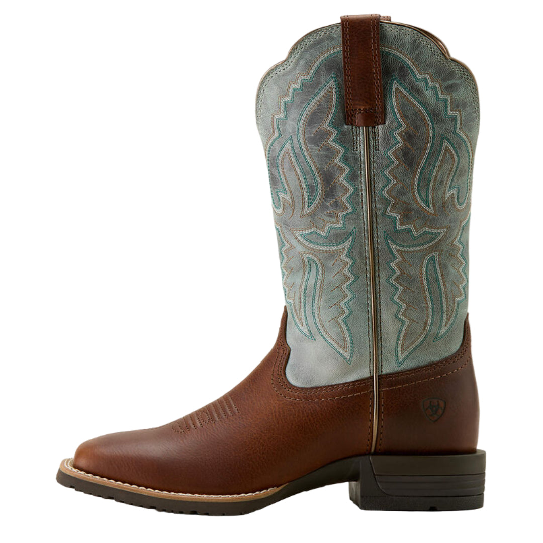Ariat Women's Hybrid Ranchwork Wide Square Toe Western Boot