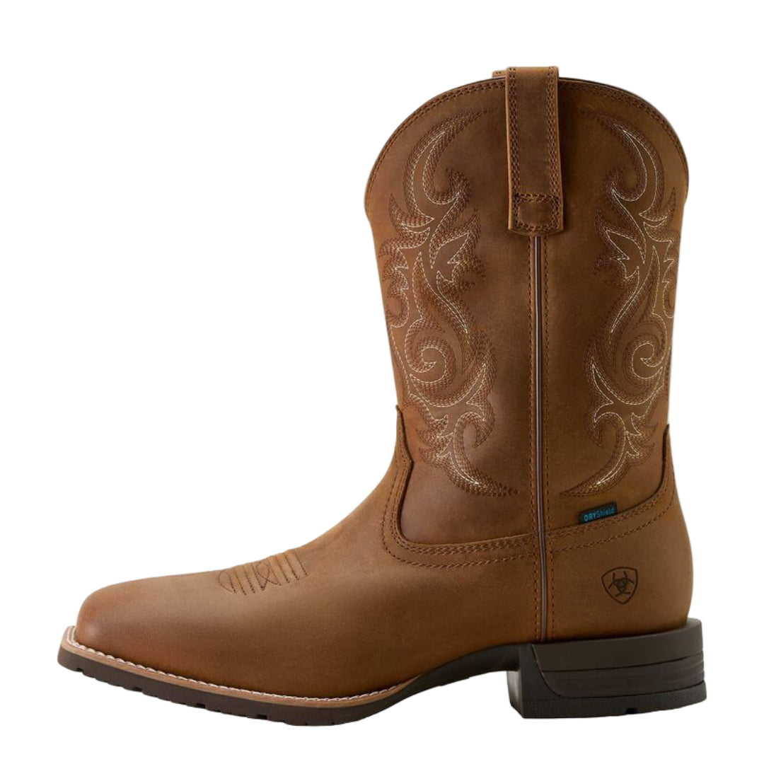 Ariat Men's Hybrid Ranchway Waterproof Wide Square Toe Cowboy Boot