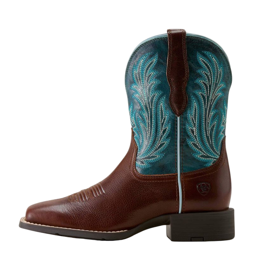 Ariat Women's Round Up Filly Wide Square Toe Western Boot