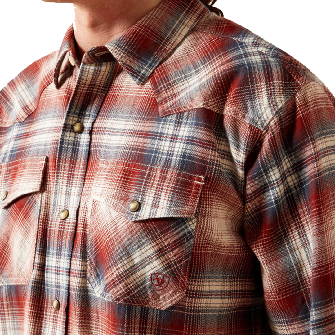 Ariat Men's Retro Fit Long Sleeve Snap Shirt