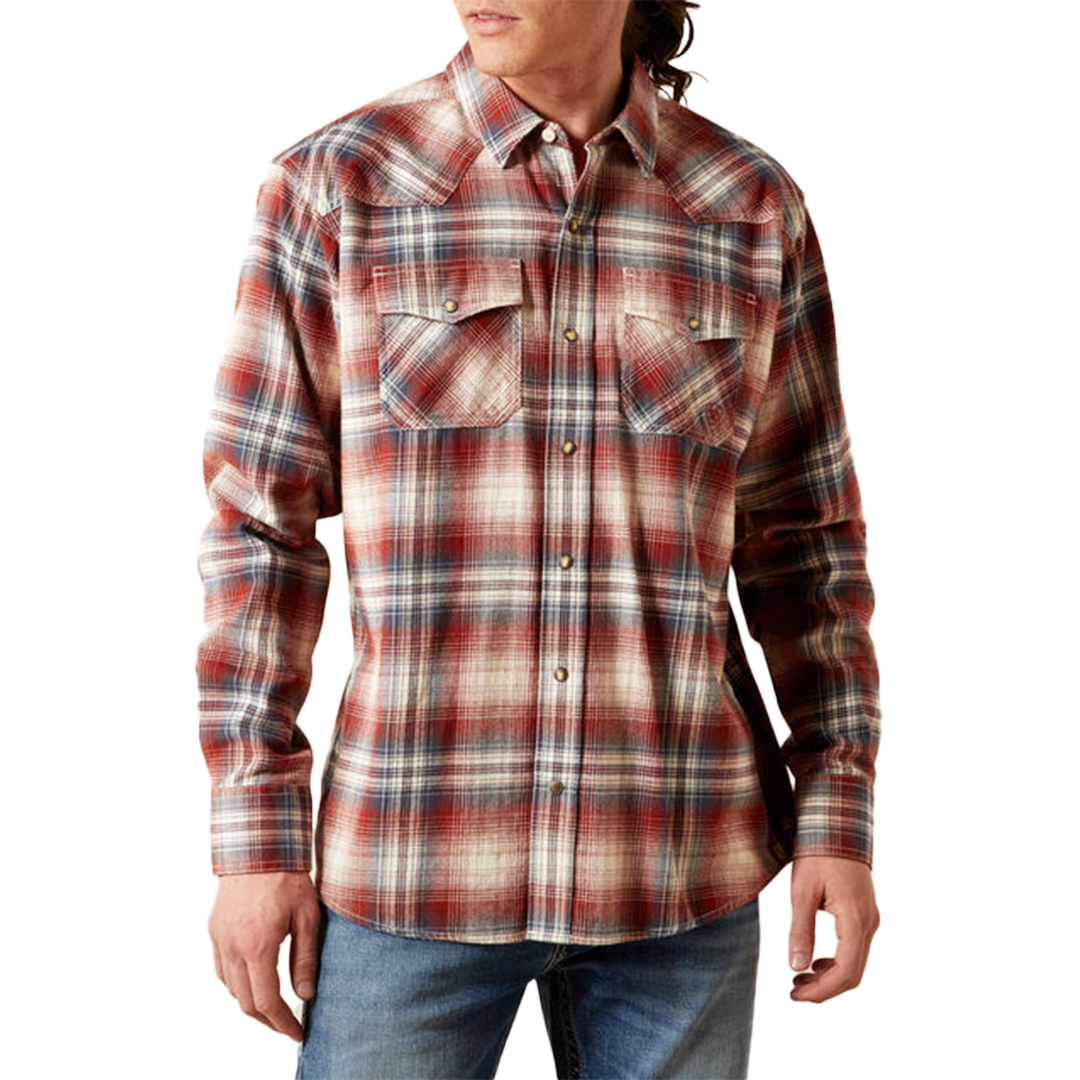Ariat Men's Retro Fit Long Sleeve Snap Shirt