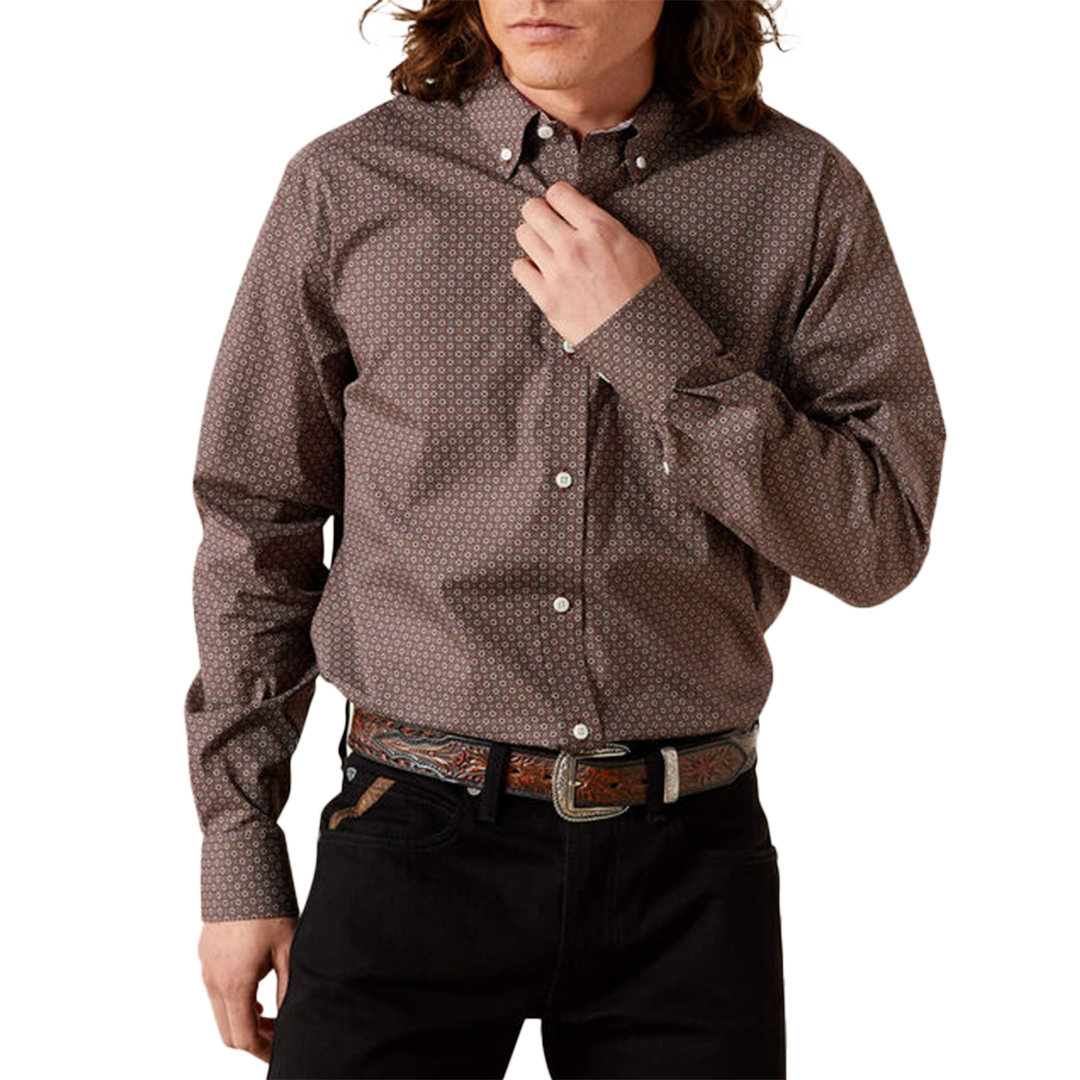 Ariat Men's Wrinkle Free Arthur Classic Fit Long Sleeve Button Shirt