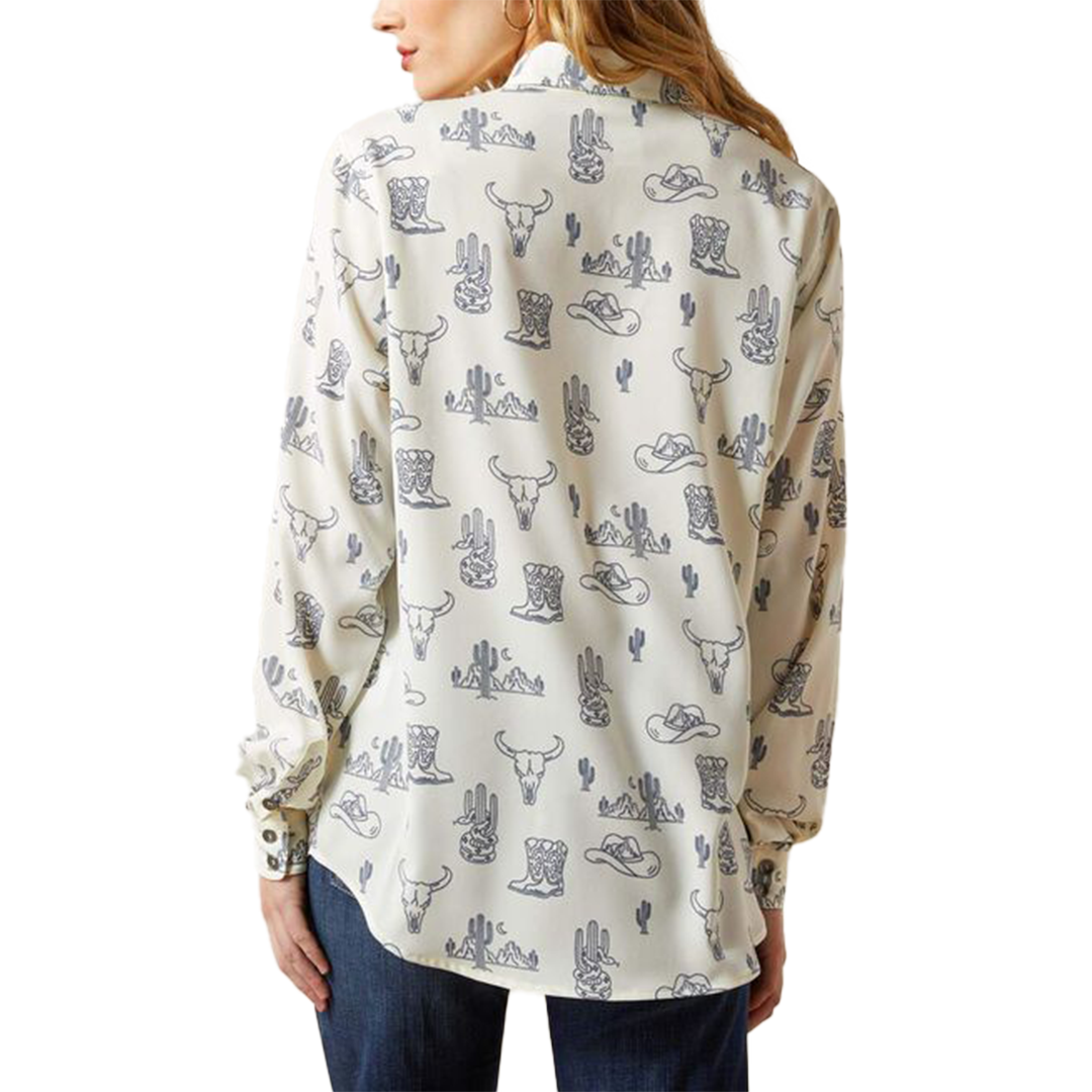 Ariat Women's Homestyle Long Sleeve Snap Shirt