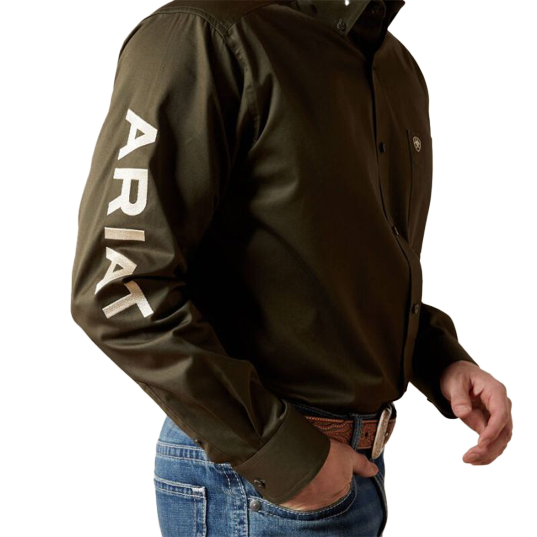 Ariat Men's Team Logo Long Sleeve Button Shirt