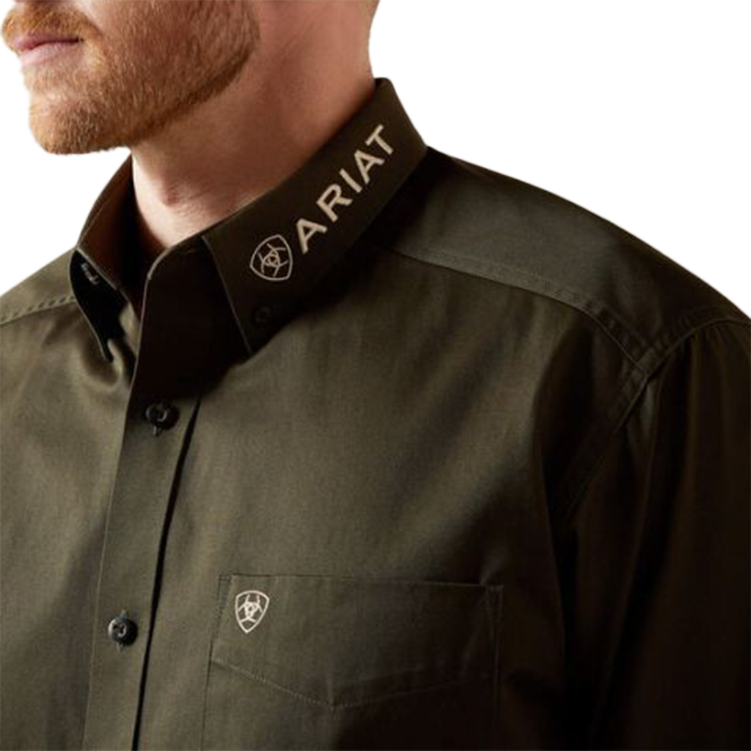 Ariat Men's Team Logo Long Sleeve Button Shirt