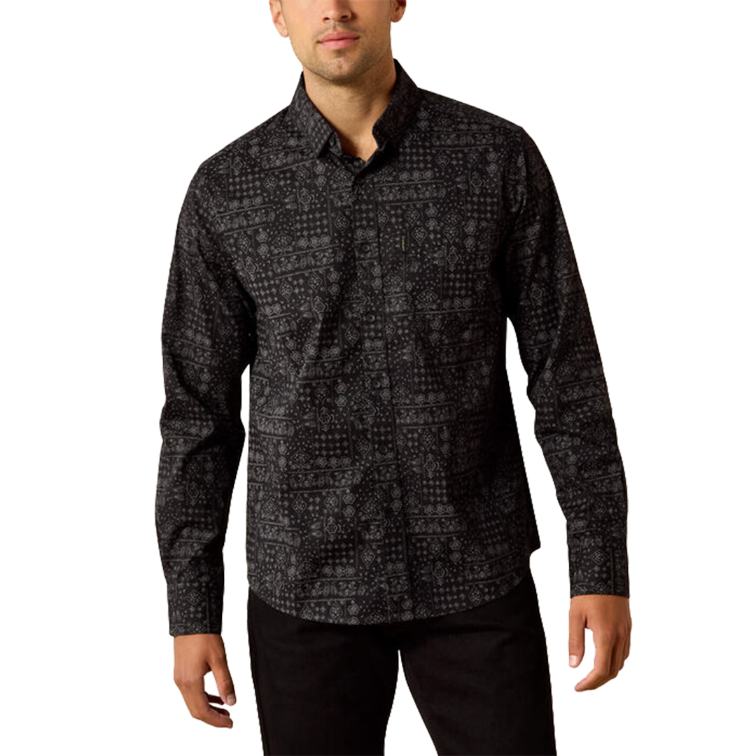 Ariat Men's Micah Modern Fit Long Sleeve Button Shirt