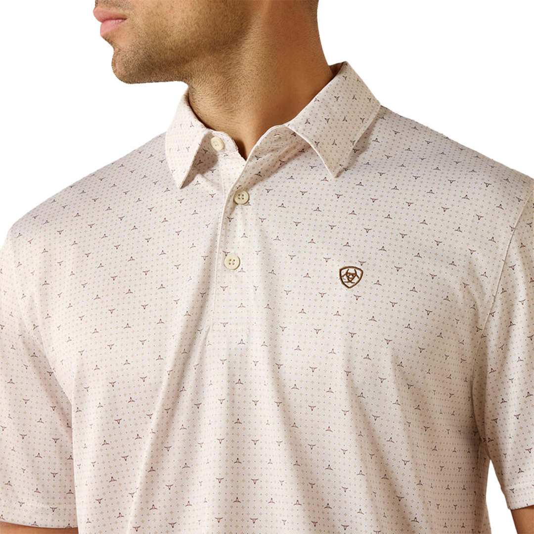 Ariat Men's All Over Print Polo