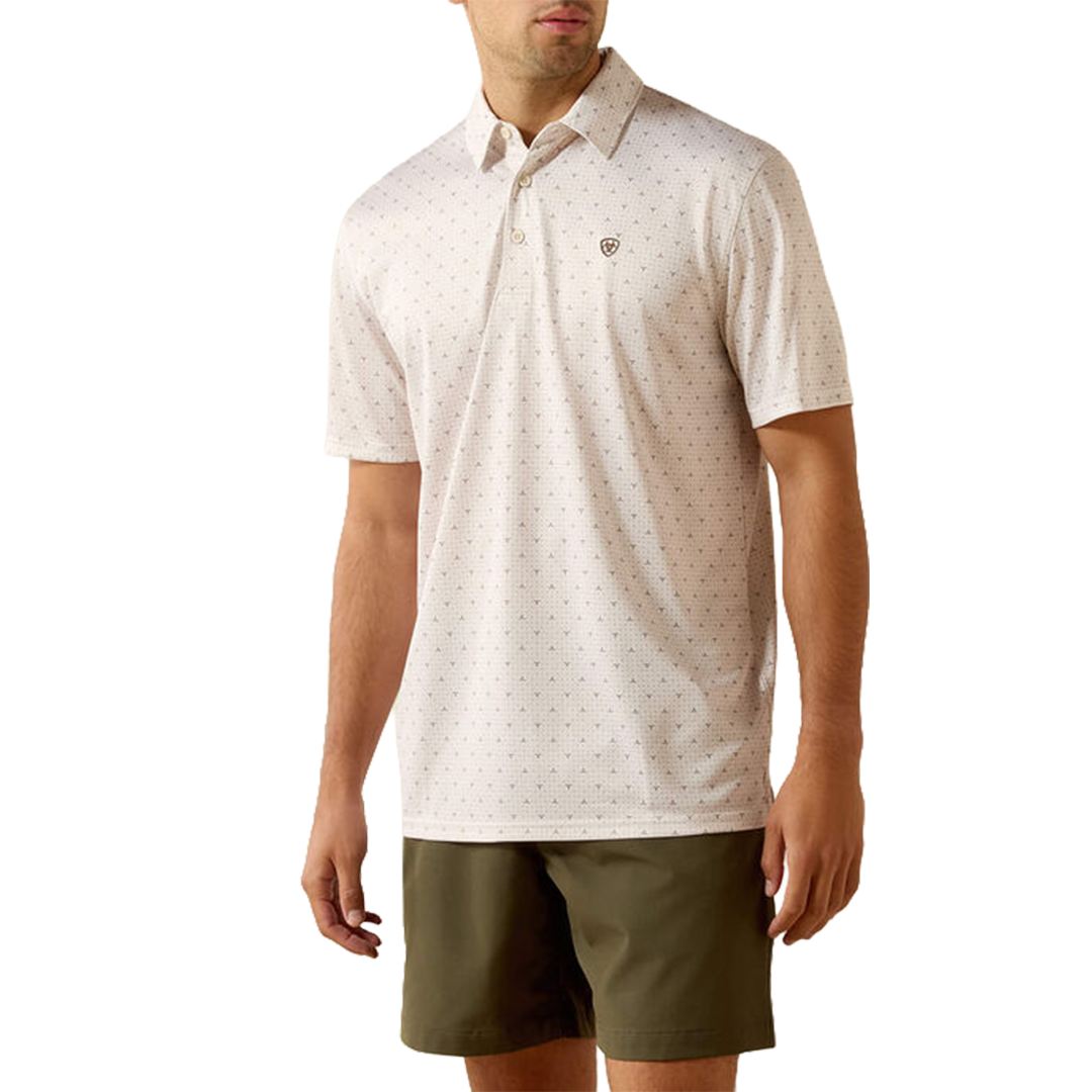 Ariat Men's All Over Print Polo