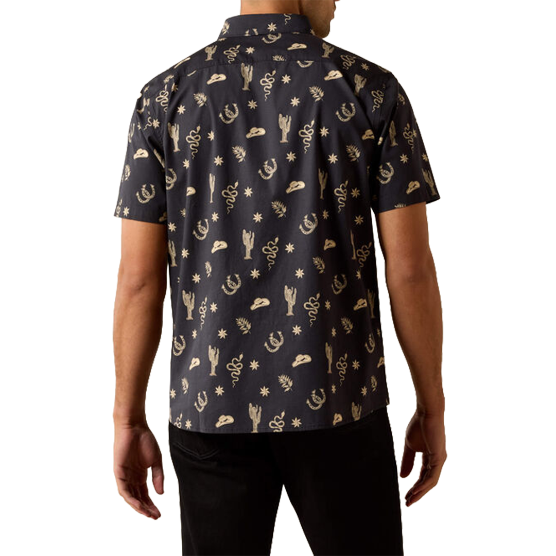 Ariat Men's Mathais Modern Fit Short Sleeve Button Shirt