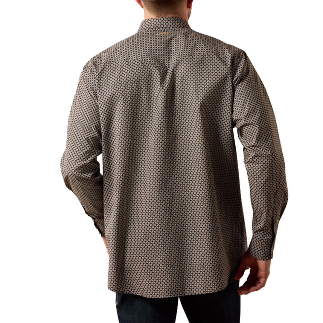Ariat Men's Frey Classic Fit Logo Long Sleeve Snap Shirt