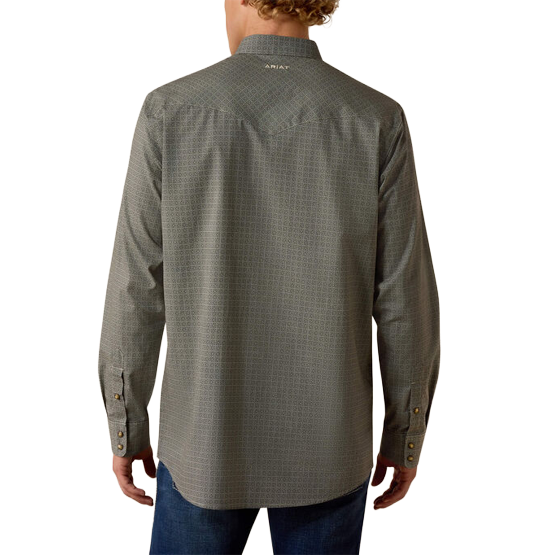 Ariat Men's Floyd Fitted Long Sleeve Snap Shirt