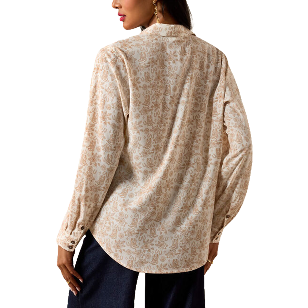 Ariat Women's Homestyle Long Sleeve Button Shirt