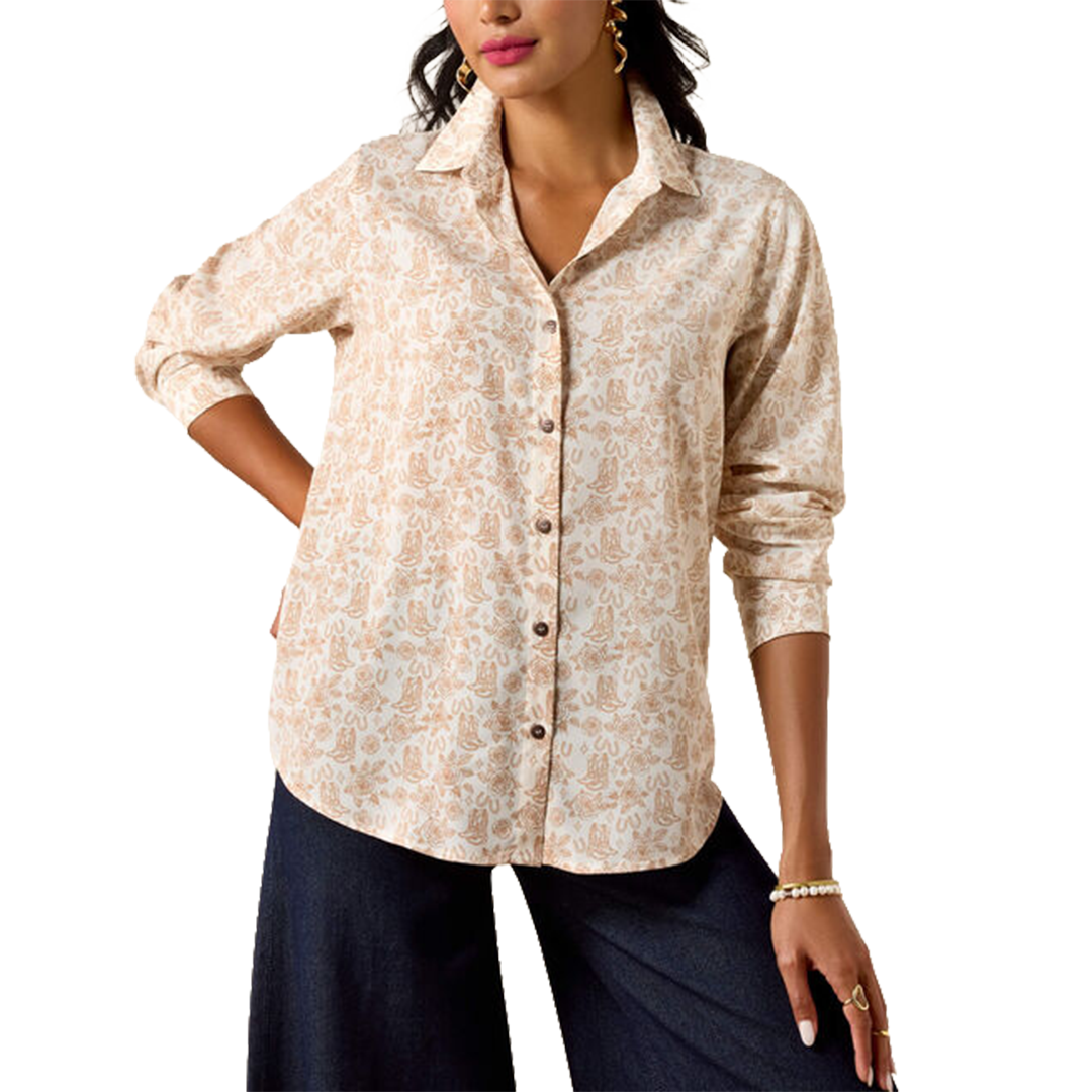 Ariat Women's Homestyle Long Sleeve Button Shirt