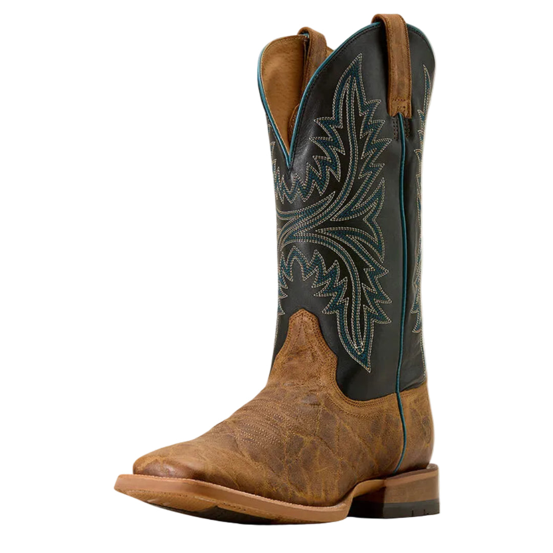 Bottes de cowboy à bout carré large Cowhand pour homme Ariat