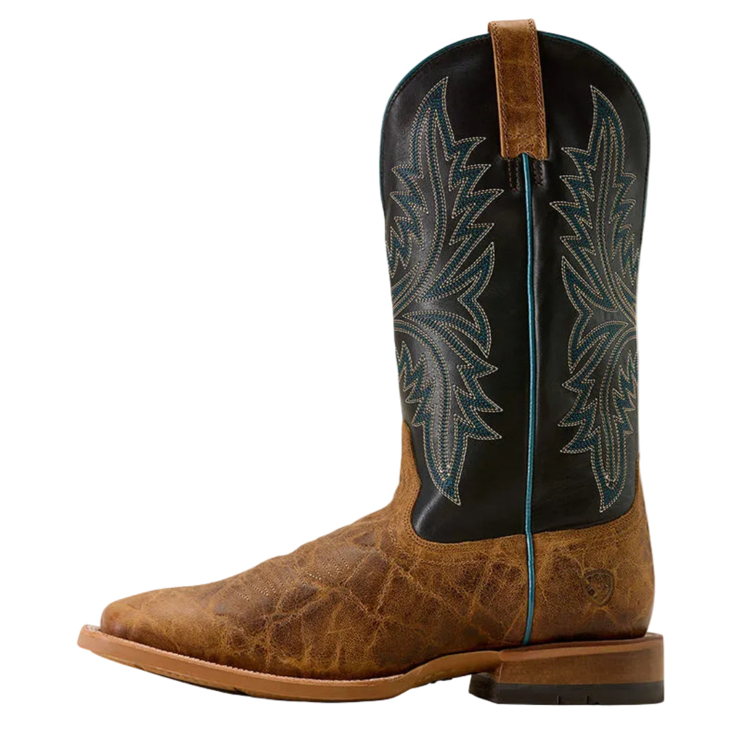 Bottes de cowboy à bout carré large Cowhand pour homme Ariat