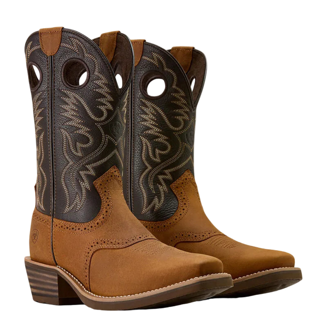 Ariat Men's Heritage Roughstock Square Toe Cowboy Boot