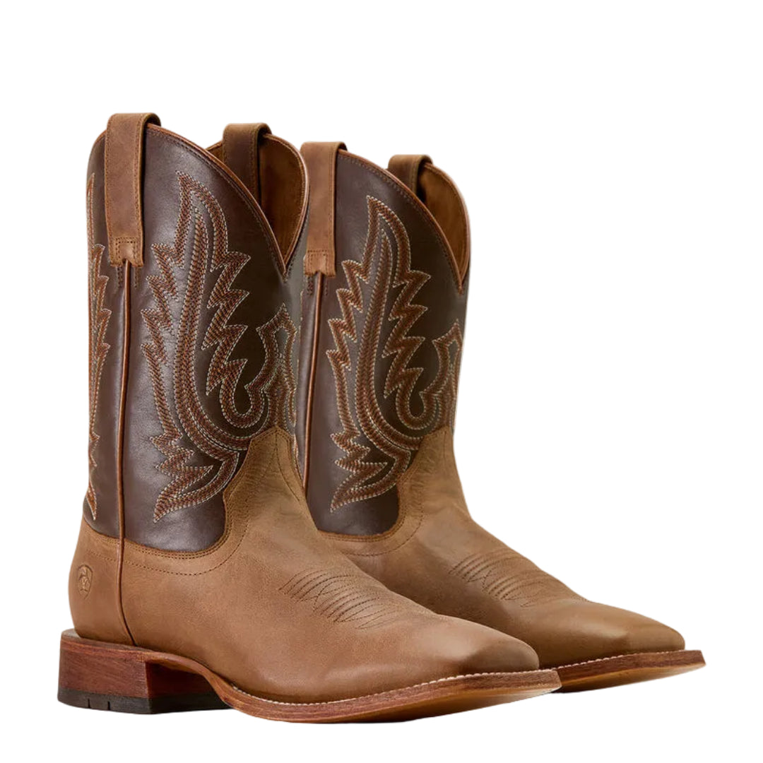 Ariat Men's County Roads Wide Square Toe Cowboy Boot