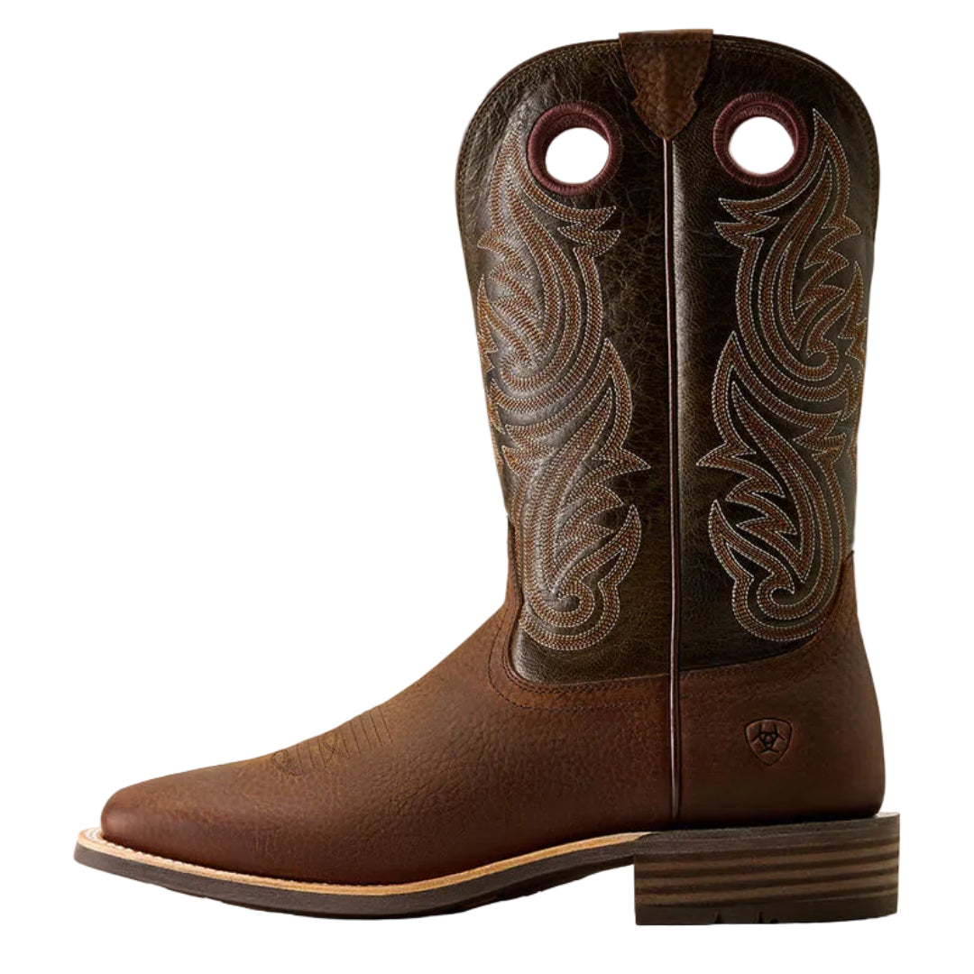 Ariat Men's Highland Toughstock Wide Square Toe Cowboy Boot
